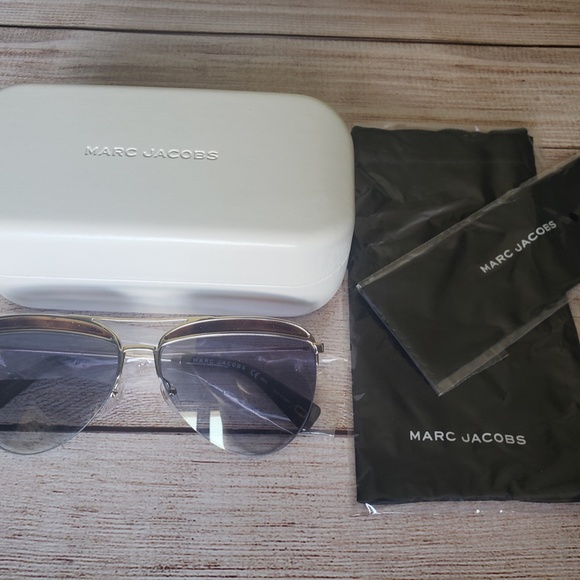 NWT Marc Jacobs 61mm Aviator Sunglasses 0086-1V main image 6